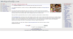 Desktop Screenshot of mahipalreddy.com